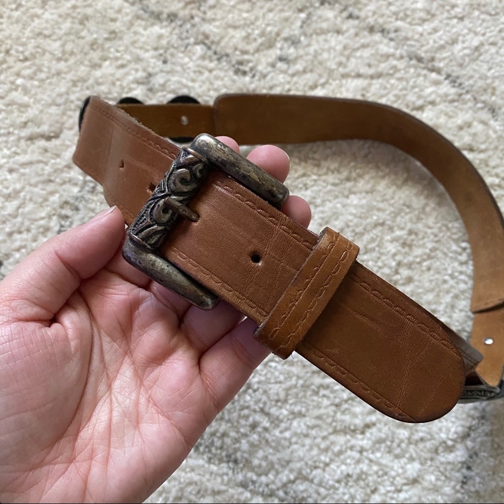 Waist belt Italian Leather